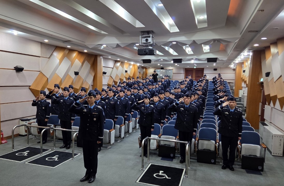 '25년 한서대 학군사관후보생 진급식 및 입단식 사진