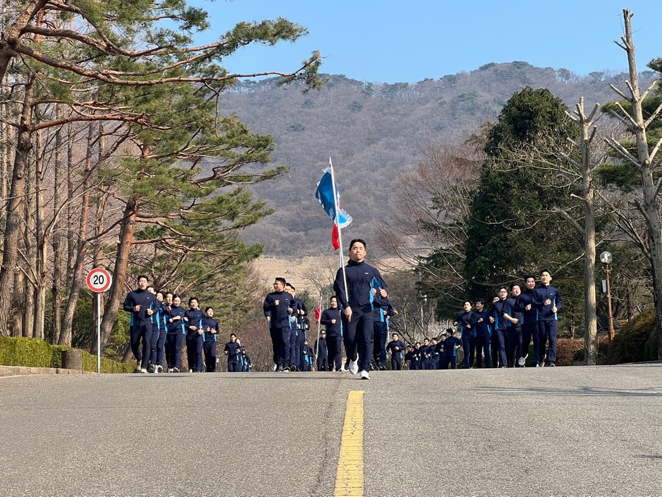 '26년 한서대 학군단 체력단련 사진